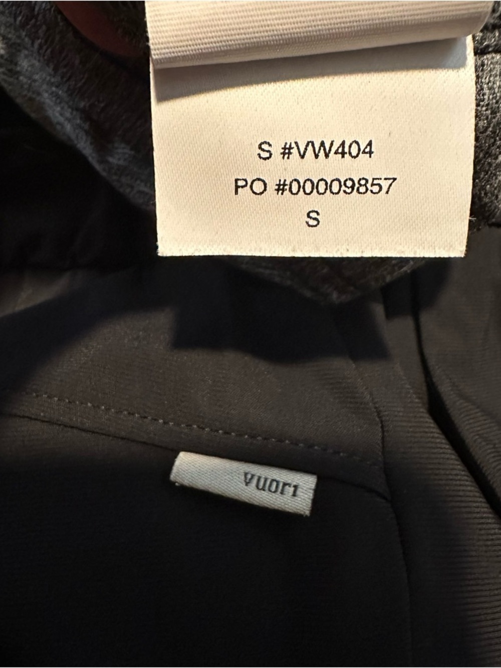 Vuori Black Elastic-Waist Straight Leg miles ankle Pants size small comfortable - Picture 9 of 12